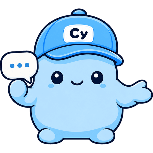 Cy, the Cynex Portal mascot
