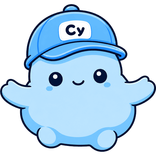 Cy, the Cynex Portal mascot