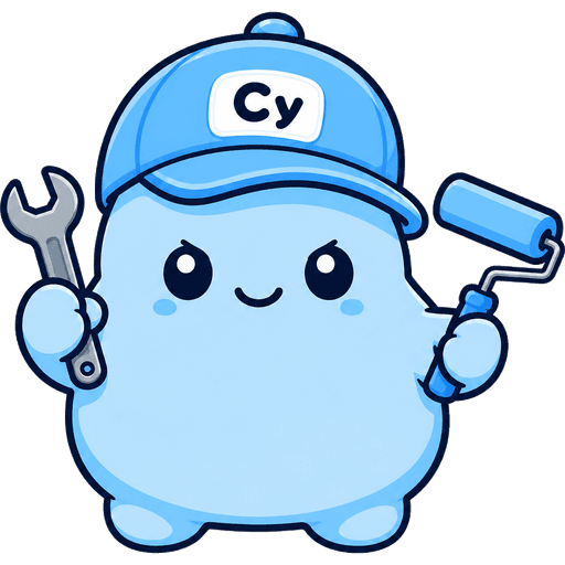 Cy, the Cynex Portal mascot